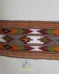 Premium Hand Woven Traditional Kullu Handloom Wool Muffler For Unisex