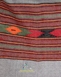 Premium Hand Woven Traditional Kullu Handloom Wool Muffler For Unisex