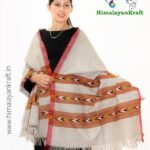 Purely Hand Woven Pure Wool Himachal Handloom Stole