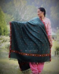 Artisan-Crafted Kullu Women’s Shawl – Sheep Wool Beauty