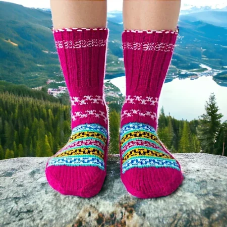 Mountain Magic: Authentic Himalayan Wool Socks for All