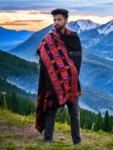 Hand-woven-Wool-Meditation-Prayer-Scarf-Wrap-Blanket-Black-Complex-Design-1.3.webp