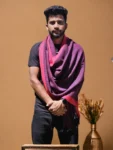 Kullu-Design-Mens-Handloom-Woven-Wool-Stole-Scarf-Himalayankraft-Purple-Plain-1.3.webp