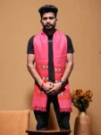 Kullu-Design-Mens-Handloom-Woven-Wool-Stole-Scarf-Pink-1.5.webp