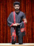 Kullu-Kingri-Design-Mens-Handloom-Woven-Wool-Stole-Scarf-Himalayankraft-Black-1.3.webp