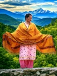 Kullu-Loom-Woven-Soft-Wool-Women-Fine-Design-Pattern-Shawl-Yellow-Kingri-jaal-1.webp