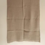 Loom Himalaya Tribal Pure Pashmina Blended with Merino Loom Woven Stole Scarf Wrap Cream