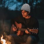 Grey Hand-Knitted Angora Wool Beanie Cap for Men and Women from Kullu Himachal