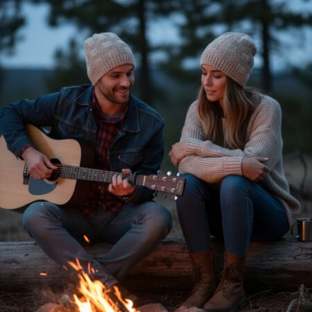 Hand Knitted Angora Wool Beanie Cap for Men and Women from Kullu Himachal by Himalayankraft white