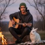 Hand‑Knitted Angora Wool Beanie Cap – Men & Women Winter Hat from Kullu Himachal 4