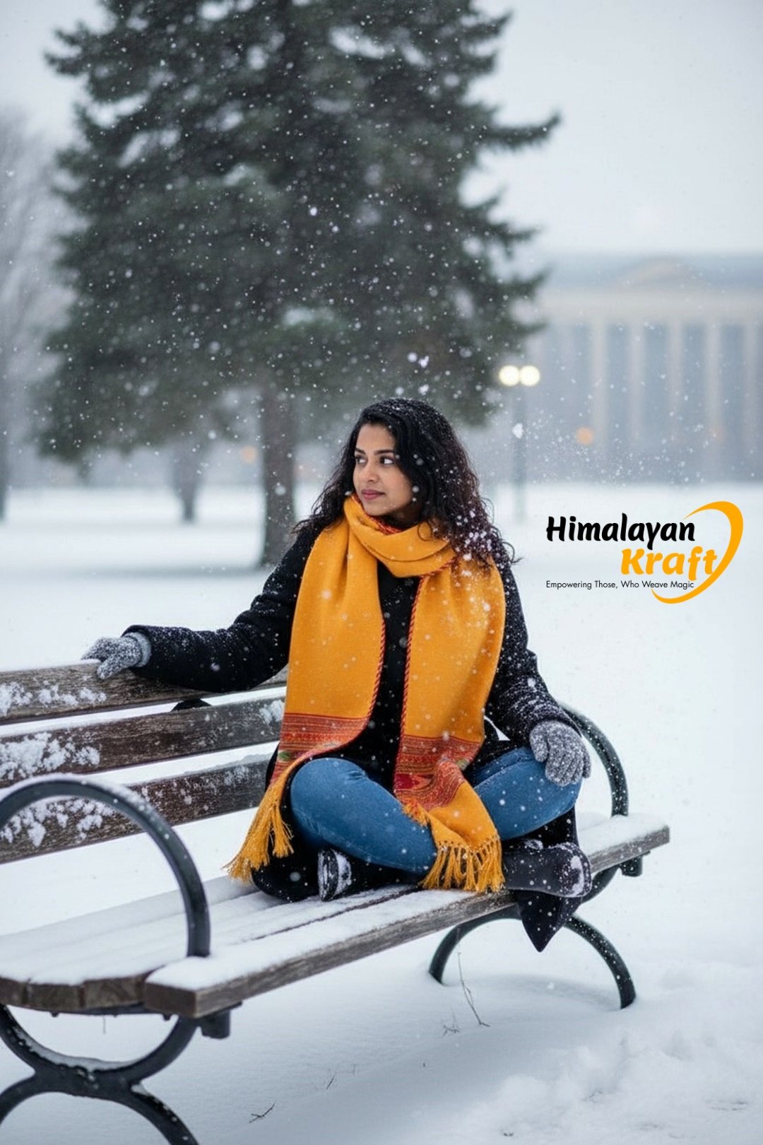 Kullu Handloom Pure Wool Stoles & Scarves New Arrivals HimalayanKraft 5