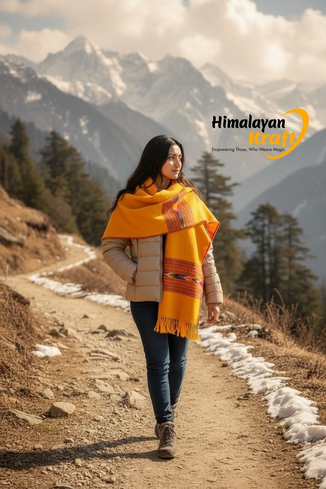 Kullu Handloom Pure Wool Stoles & Scarves New Arrivals HimalayanKraft 6