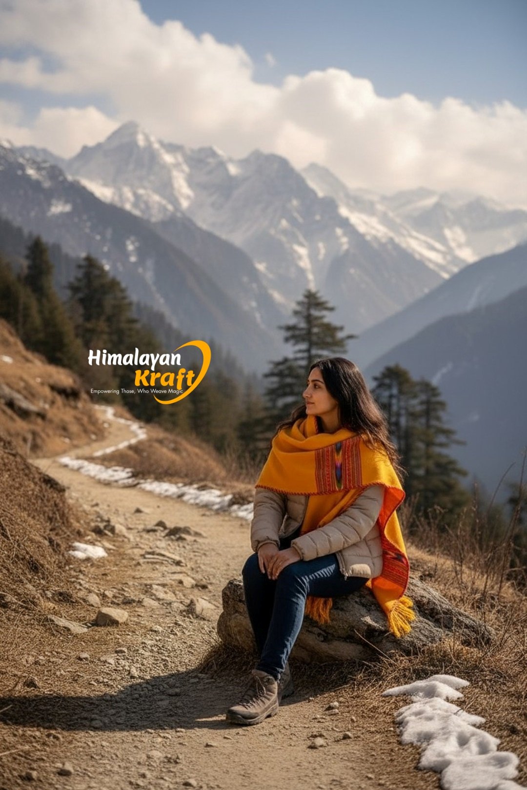 Kullu Handloom Pure Wool Stoles & Scarves New Arrivals HimalayanKraft