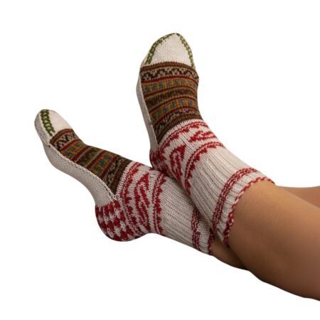 Merino Wool Hand Knitted Socks | Lahauli G.I. Tag Socks