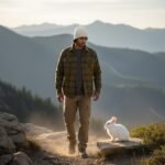 Pure White Hand-Knitted Winter Beanie from Kullu Himachal by Himalayankraft 2