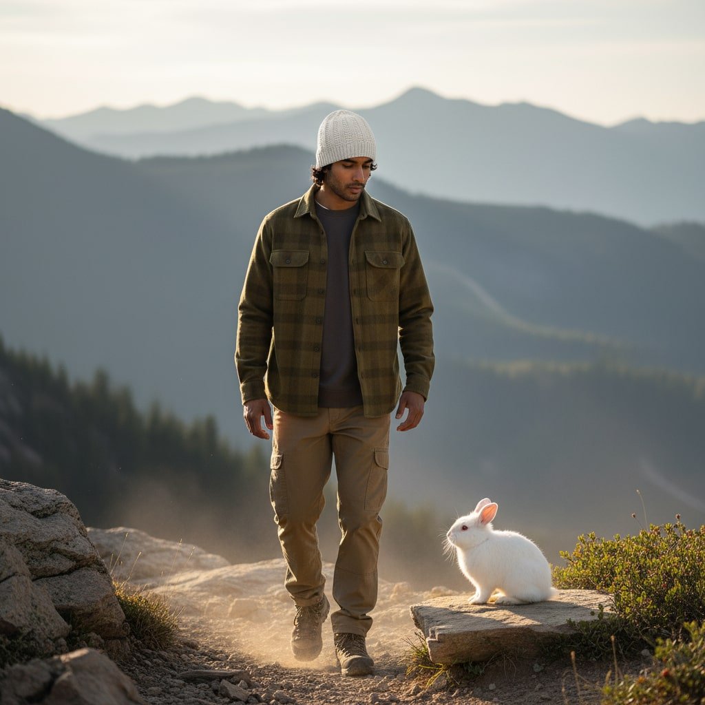 Pure White Hand-Knitted Winter Beanie from Kullu Himachal by Himalayankraft 5 Pure White Hand-Knitted Winter Beanie from Kullu Himachal by Himalayankraft
