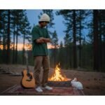 Pure White Hand-Knitted Winter Beanie from Kullu Himachal by Himalayankraft 2